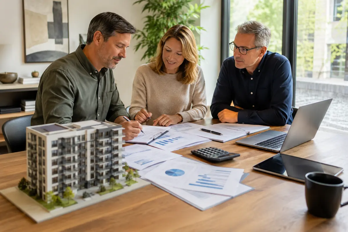 Alberta condominium reserve fund study documents with building maintenance planning and financial review